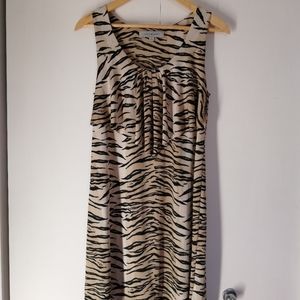 Anne KLEIN LÉOPARD DRESS SIZE